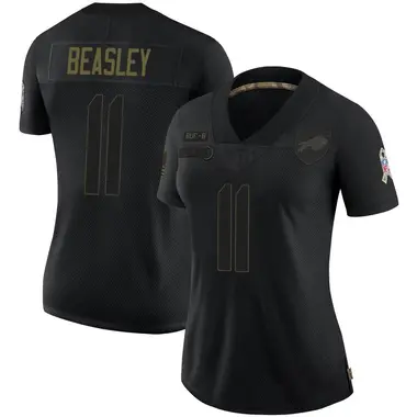 Women's Buffalo Bills Cole Beasley 2020 Salute To Service Jersey - Black...